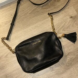 Black Michael Kors, Crossbody bag with matching wallet